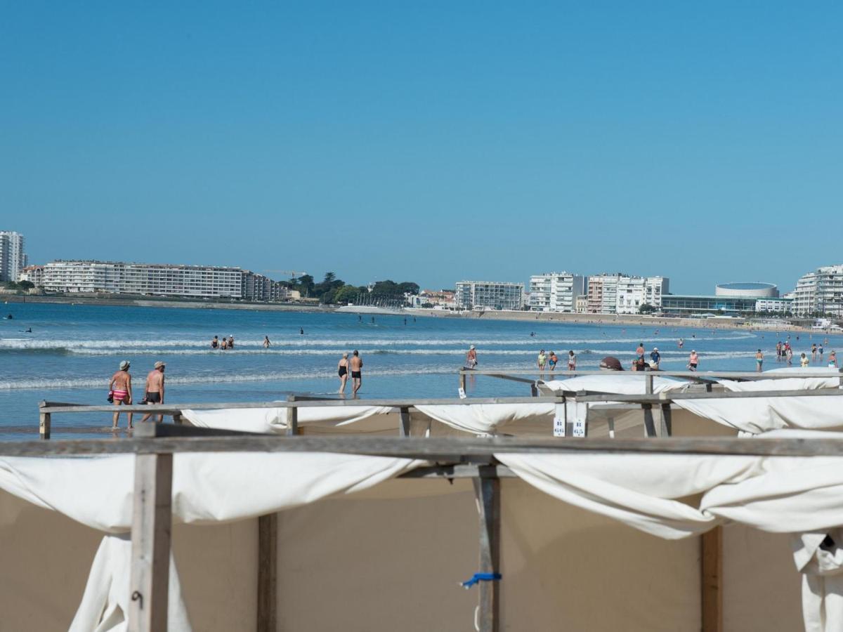 Appartement T2 Face Plage Avec Balcon, Cuisine Equipee Et Tv - Fr-1-92-908 莱萨布勒-多洛讷 外观 照片