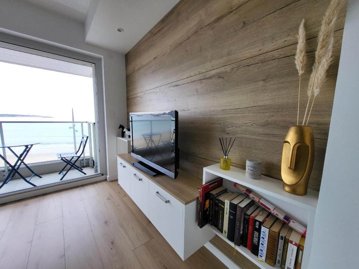 Appartement T2 Face Plage Avec Balcon, Cuisine Equipee Et Tv - Fr-1-92-908 莱萨布勒-多洛讷 外观 照片
