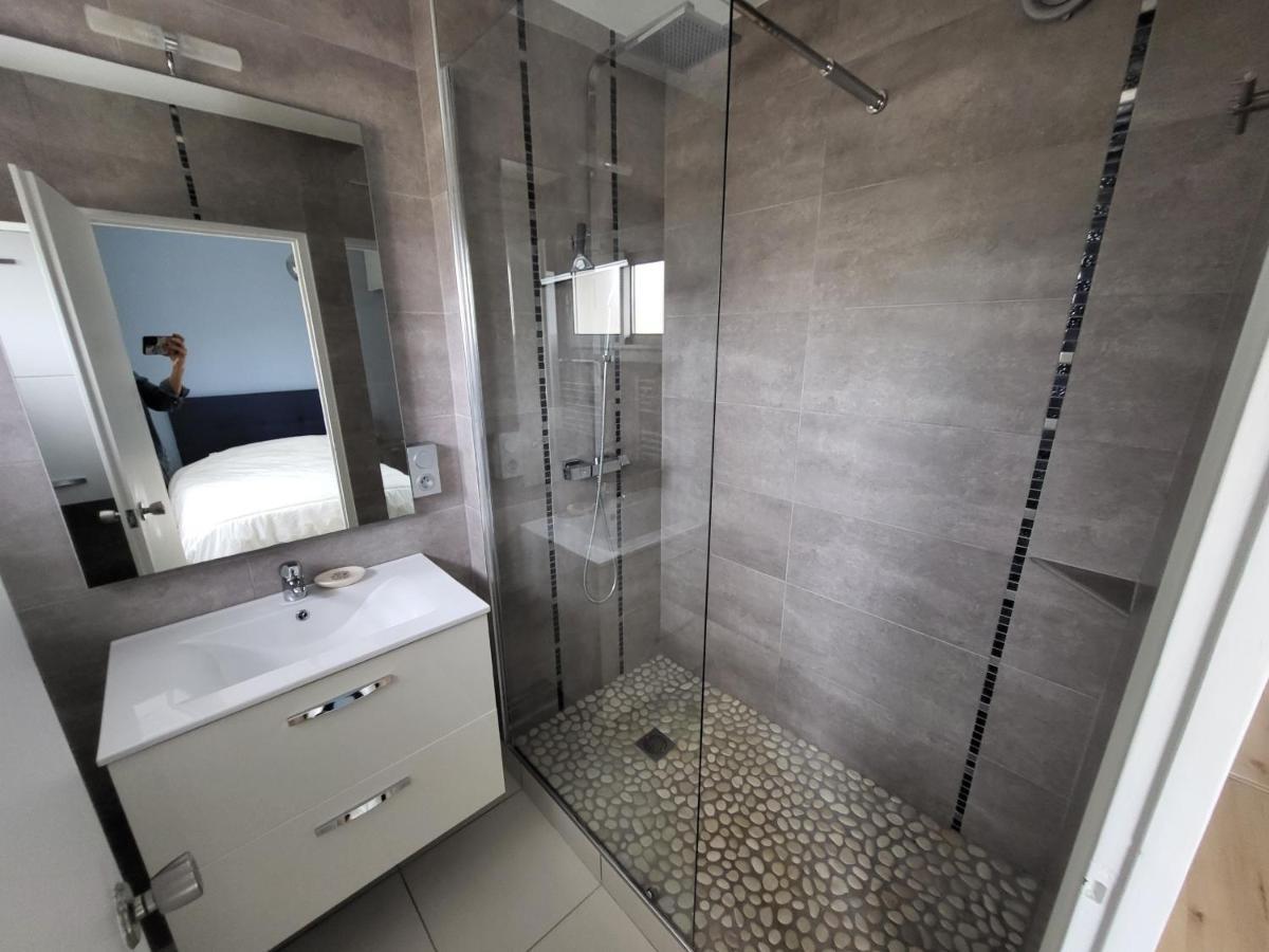 Appartement T2 Face Plage Avec Balcon, Cuisine Equipee Et Tv - Fr-1-92-908 莱萨布勒-多洛讷 外观 照片
