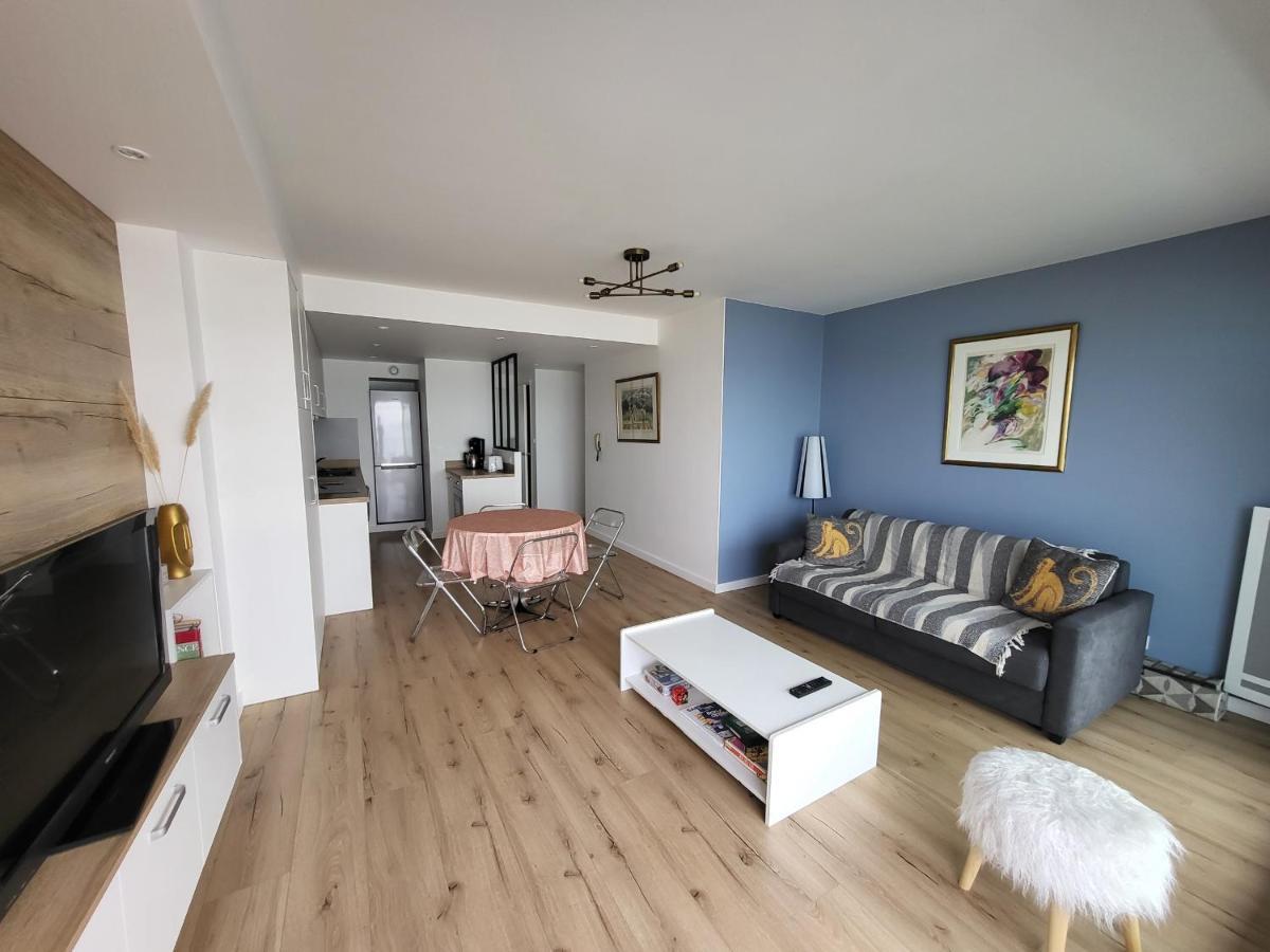 Appartement T2 Face Plage Avec Balcon, Cuisine Equipee Et Tv - Fr-1-92-908 莱萨布勒-多洛讷 外观 照片