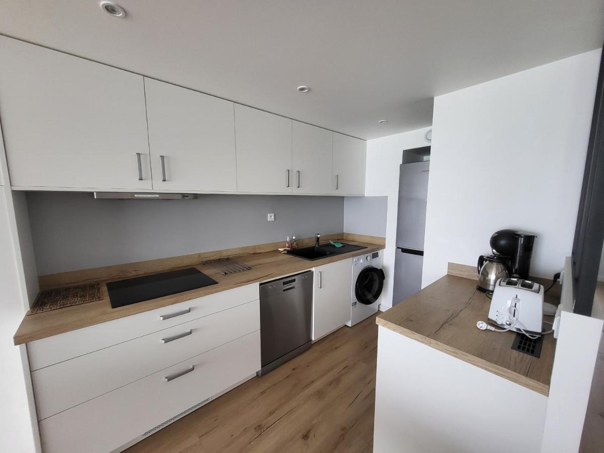 Appartement T2 Face Plage Avec Balcon, Cuisine Equipee Et Tv - Fr-1-92-908 莱萨布勒-多洛讷 外观 照片